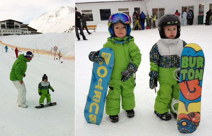 Малыши на сноуборде: детский экстрим не «по-детски»