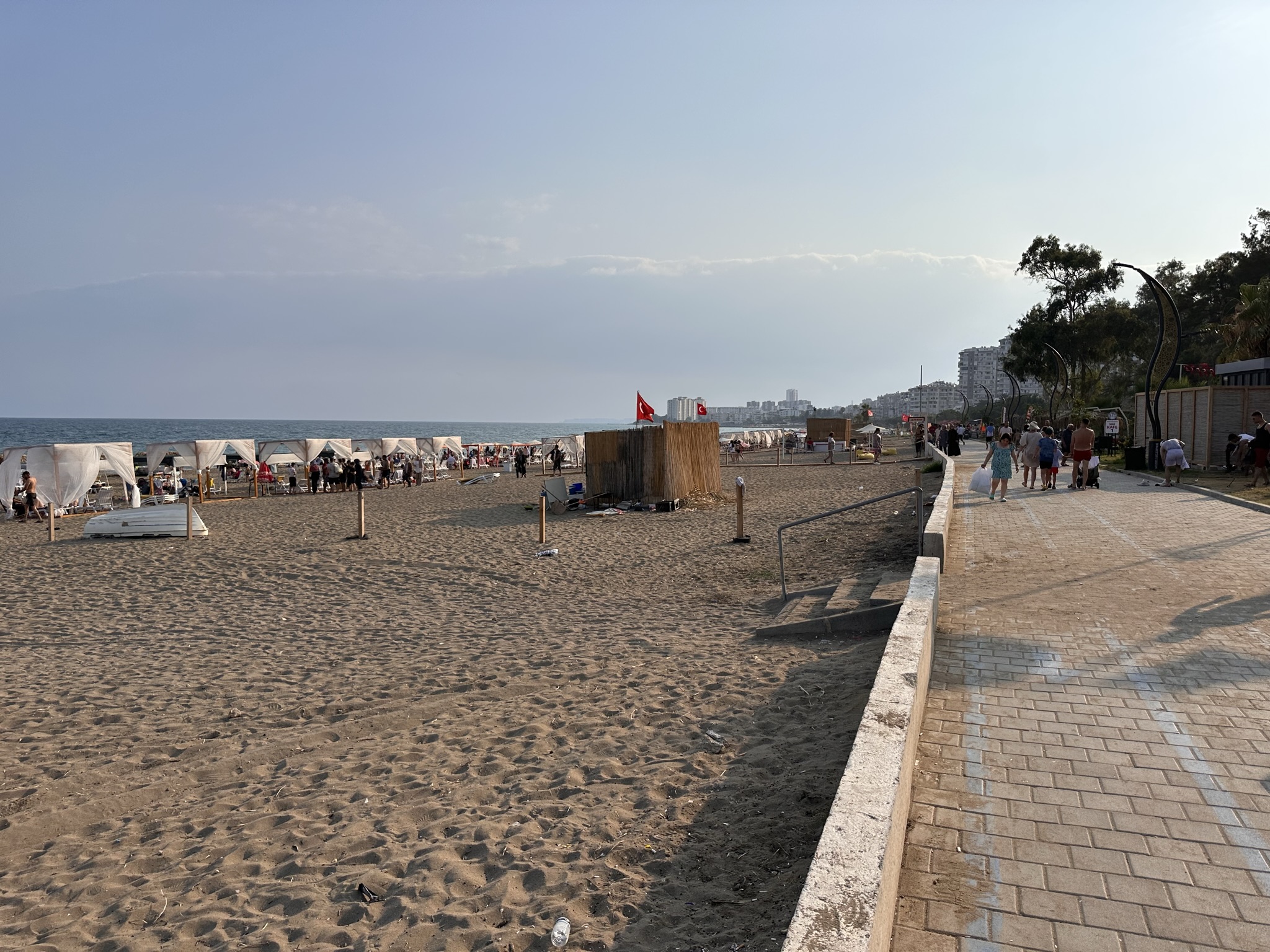 Пляжи Мезитли и Соли в городе Мерсин: 47 фото с прогулки