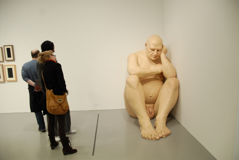 Необычные скульптуры Рона Мьюека